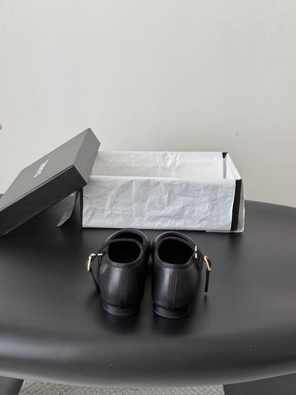 Chanel Mary Jane Flats