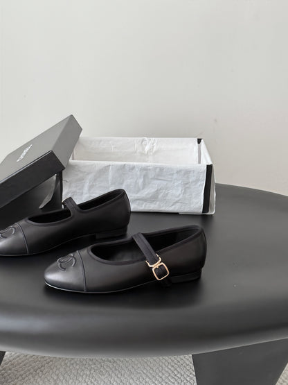 Chanel Mary Jane Flats