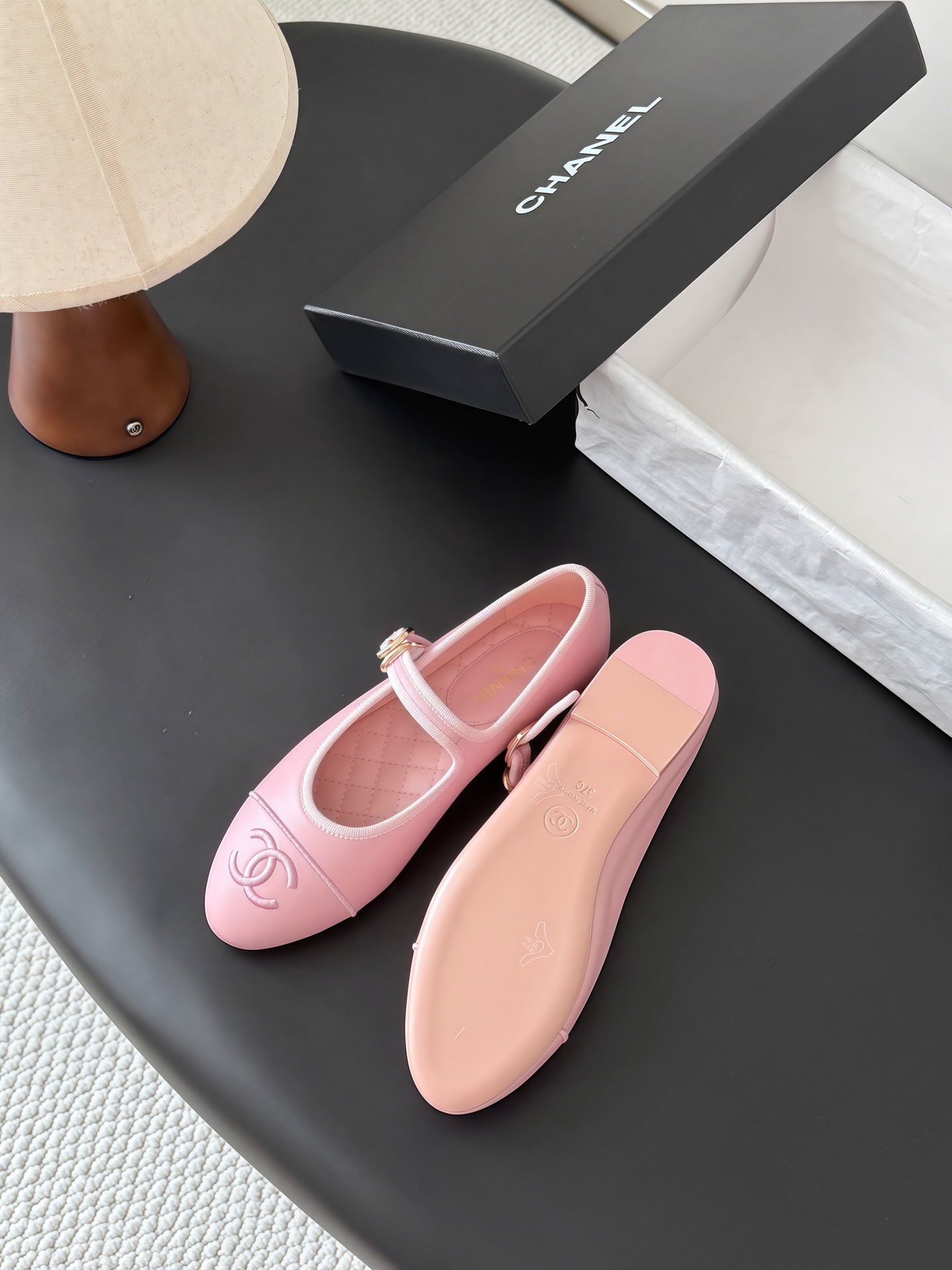 Chanel Mary Jane Flats
