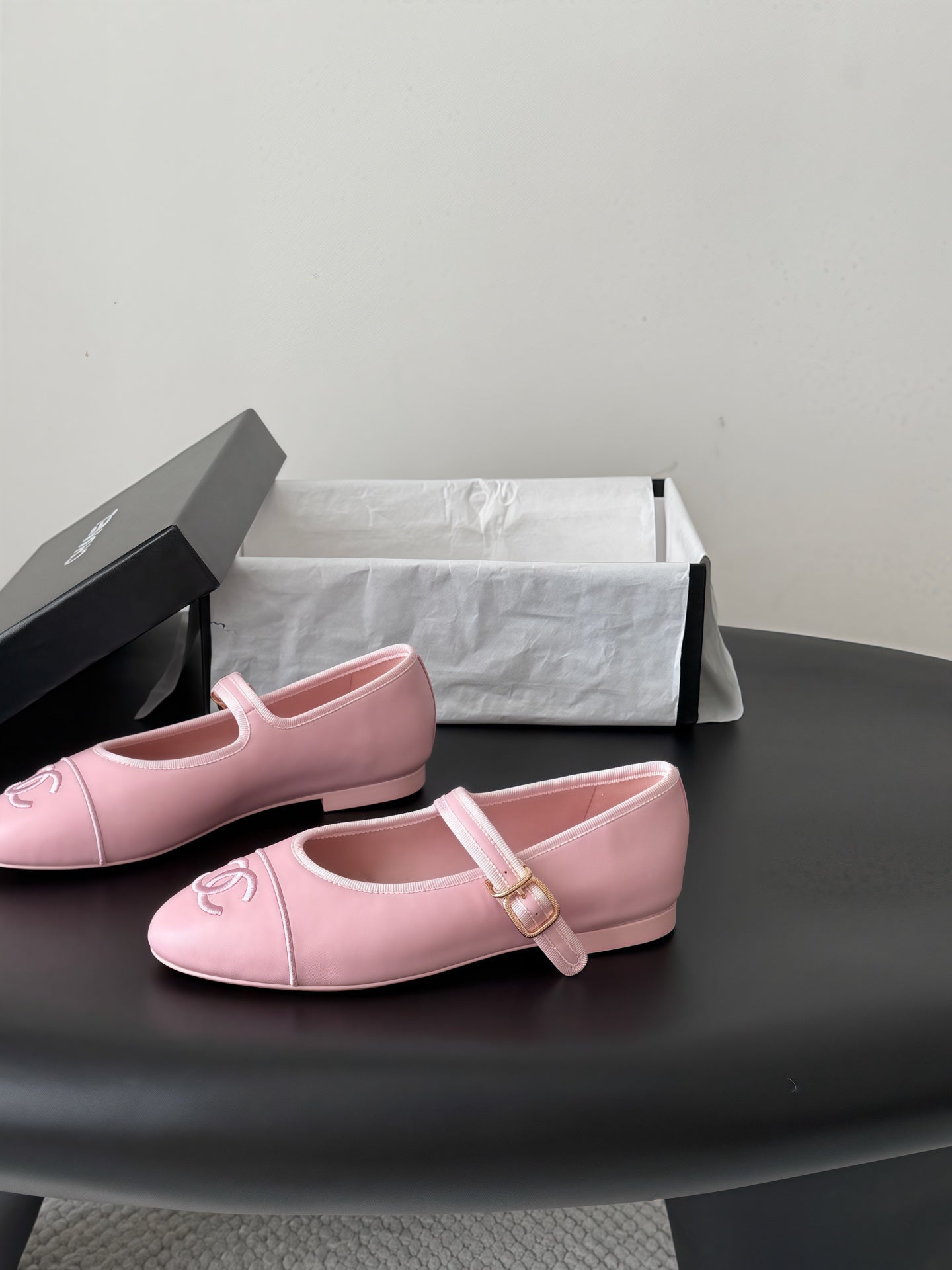 Chanel Mary Jane Flats