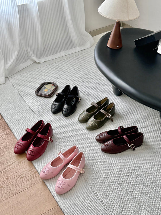 Chanel Mary Jane Flats