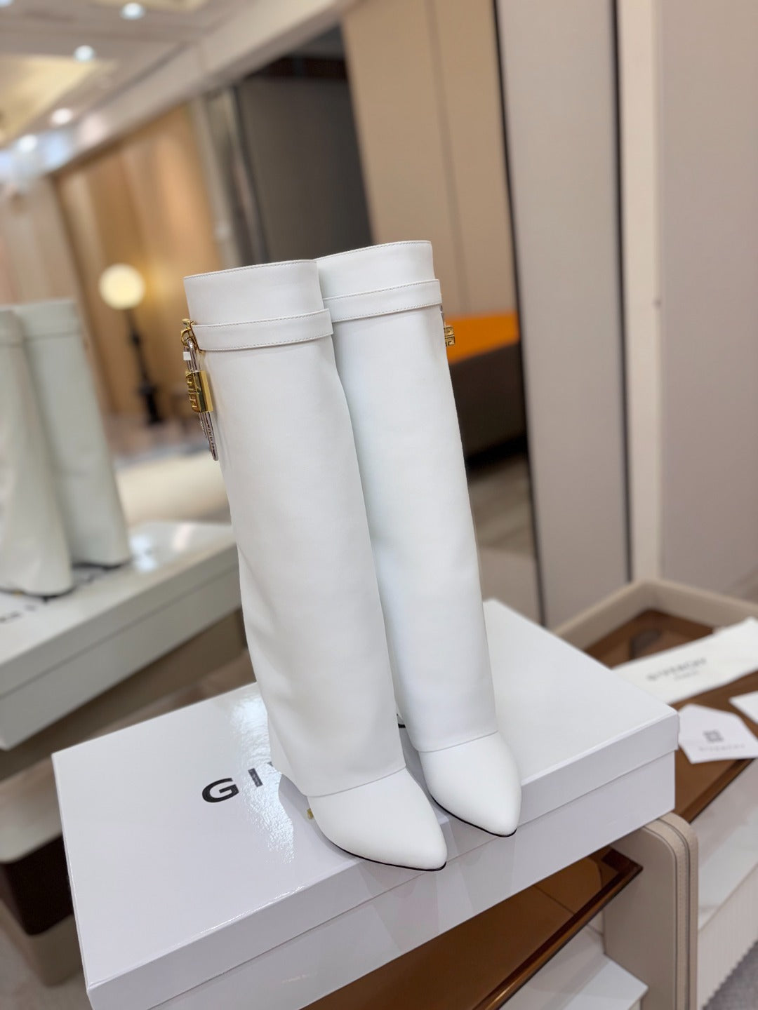 Givenchy Shark Lock Boots