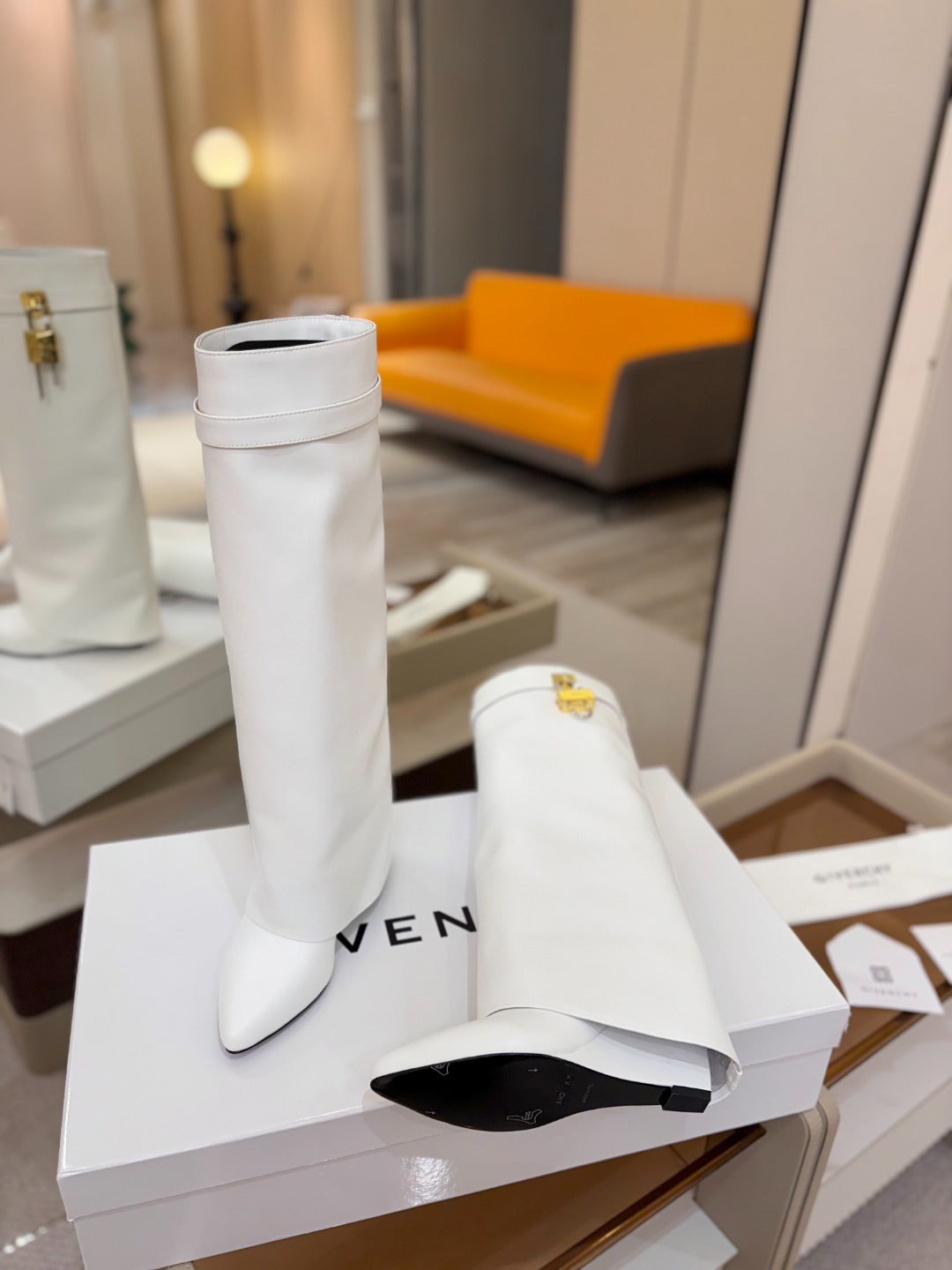 Givenchy Shark Lock Boots