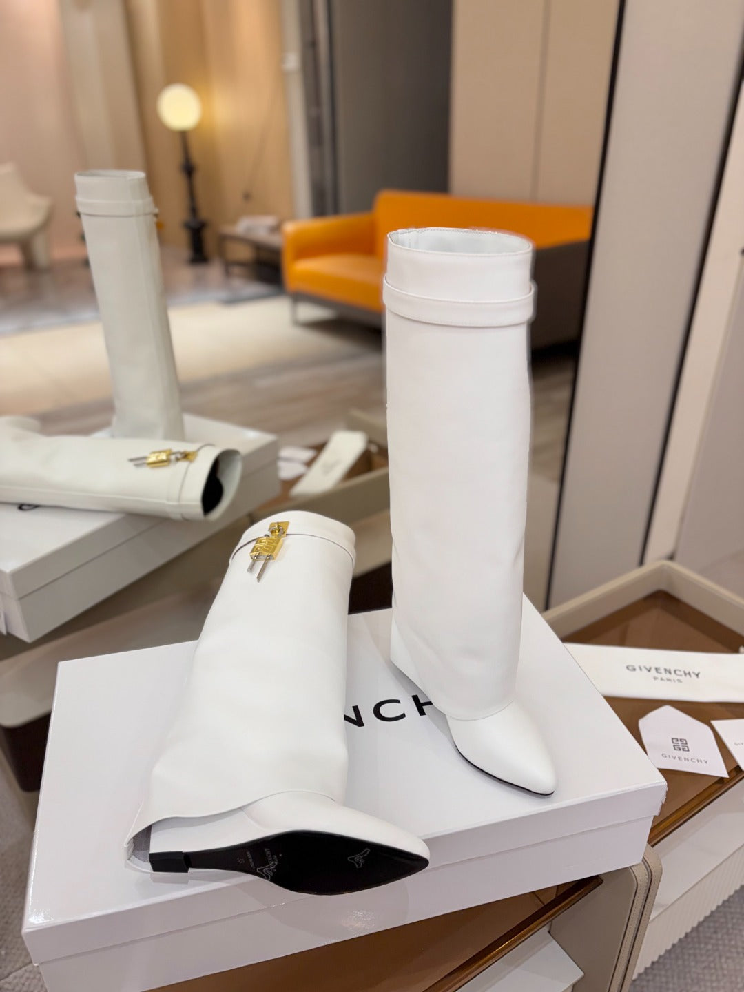 Givenchy Shark Lock Boots