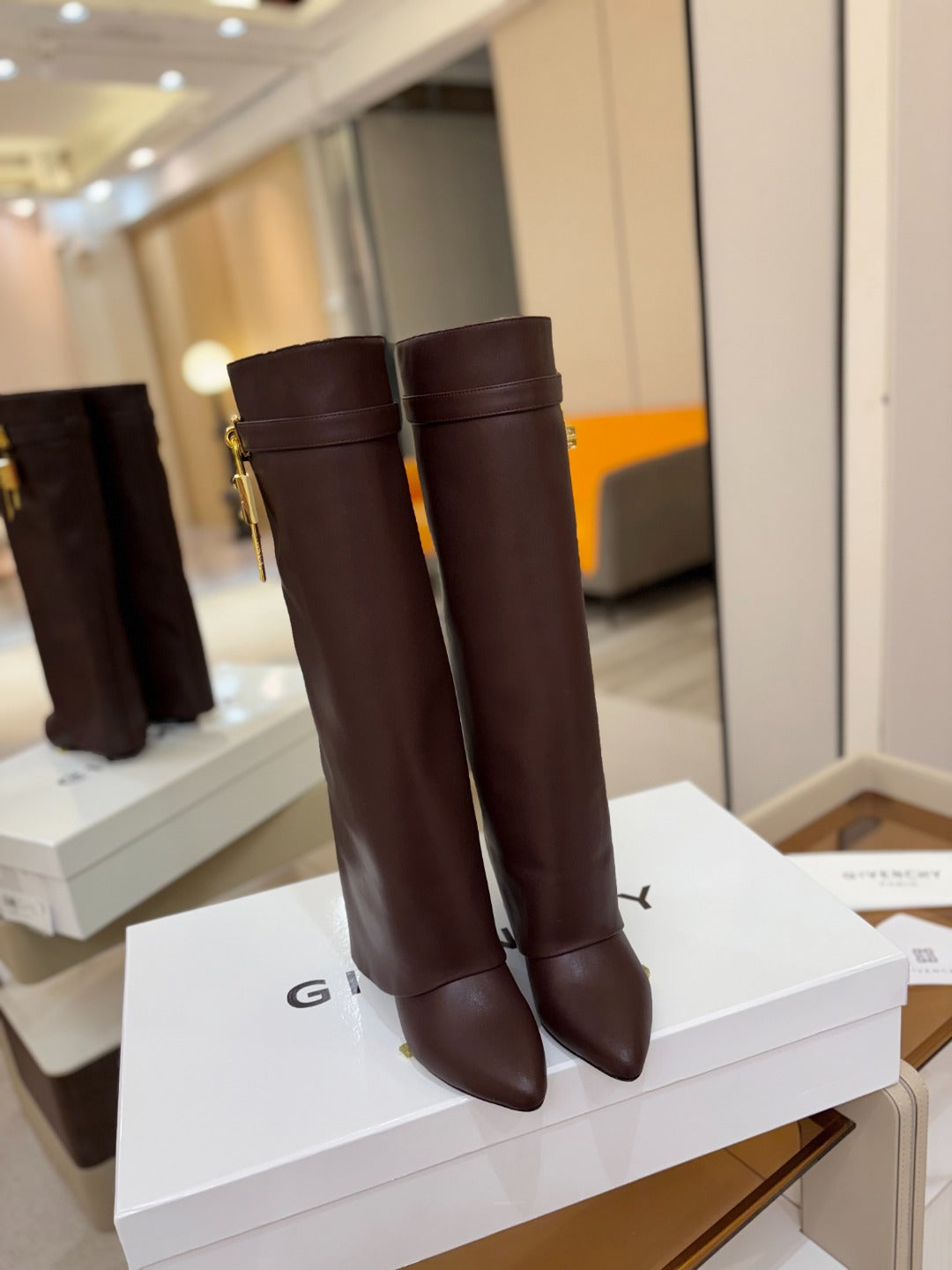 Givenchy Shark Lock Boots