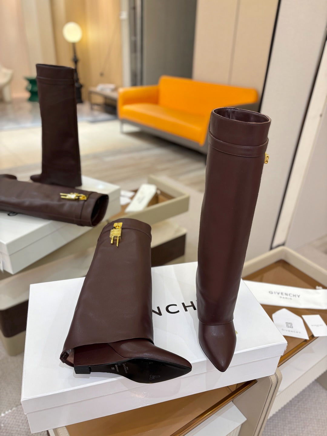 Givenchy Shark Lock Boots