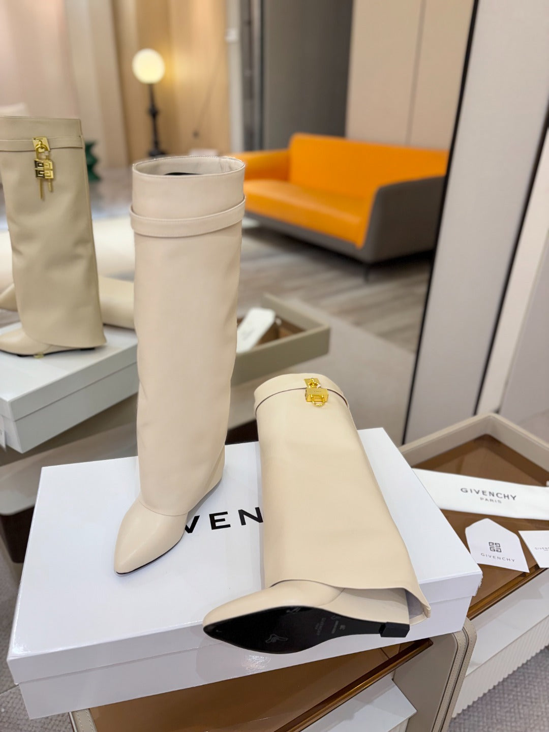 Givenchy Shark Lock Boots