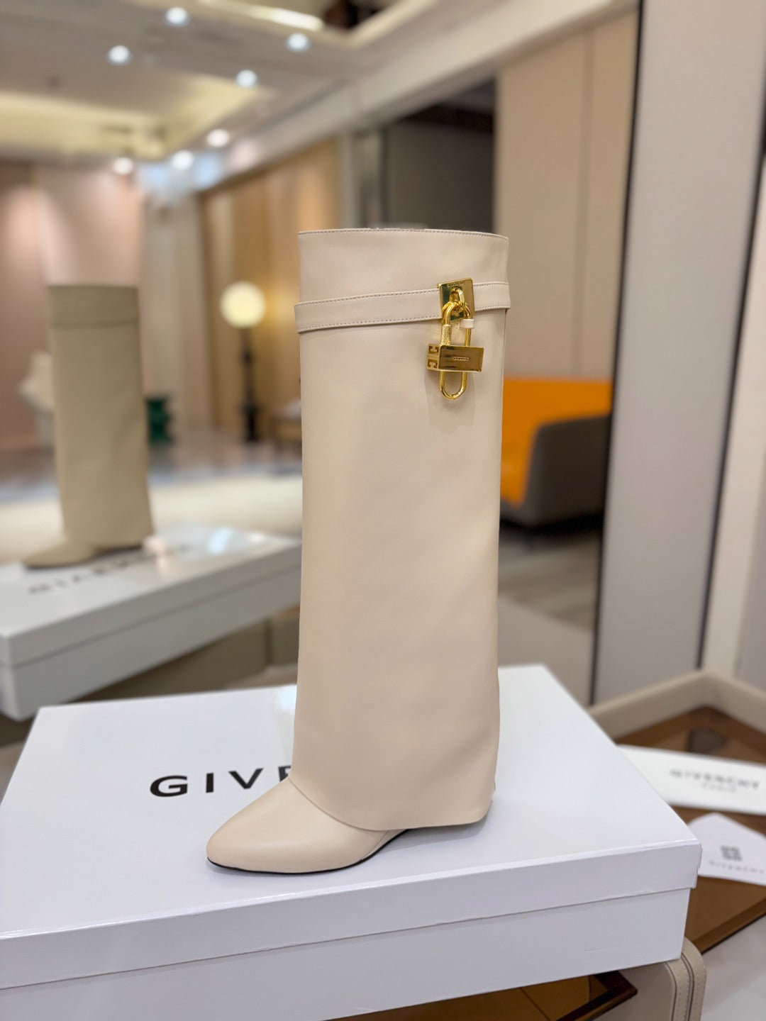 Givenchy Shark Lock Boots
