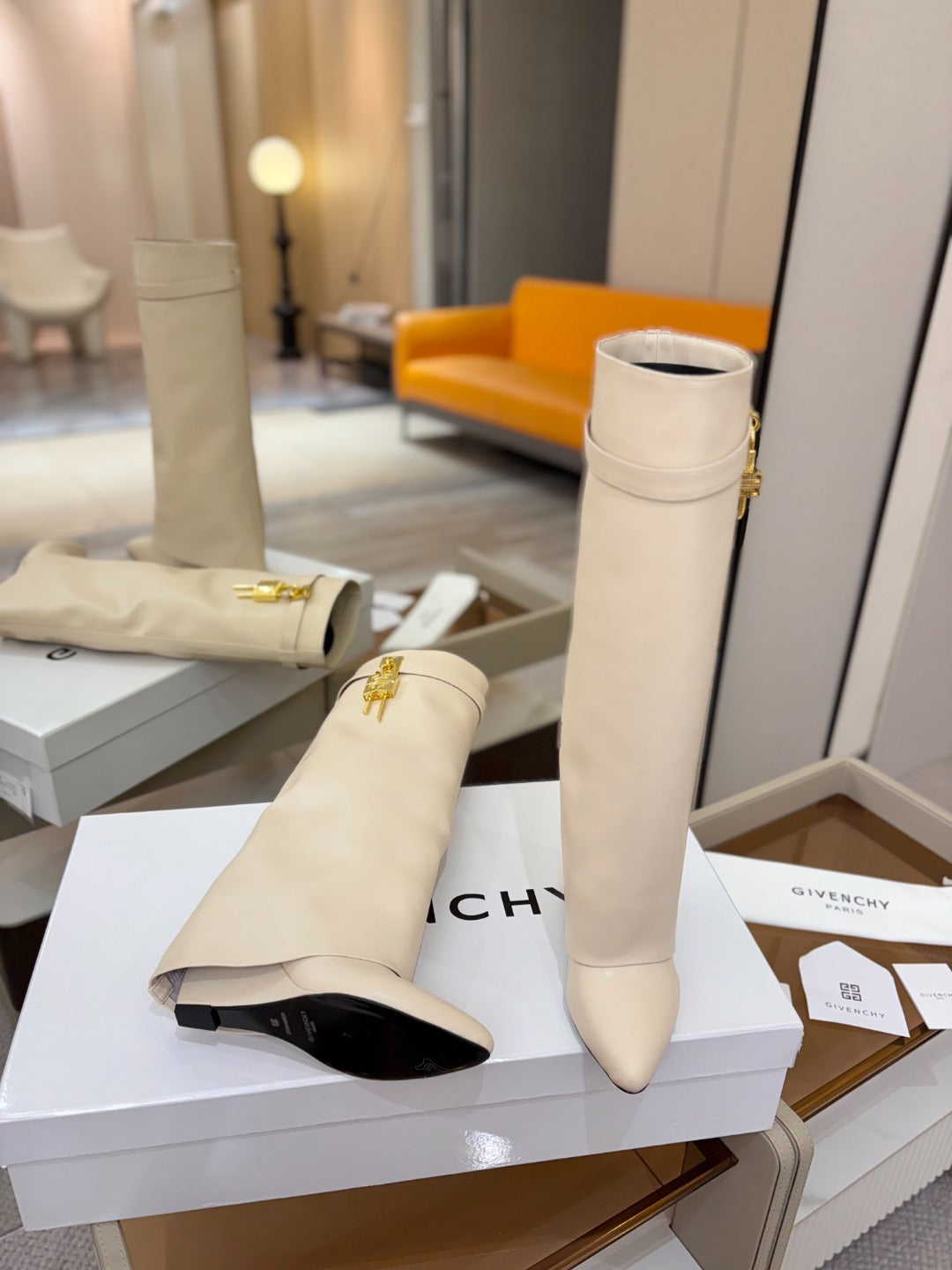 Givenchy Shark Lock Boots