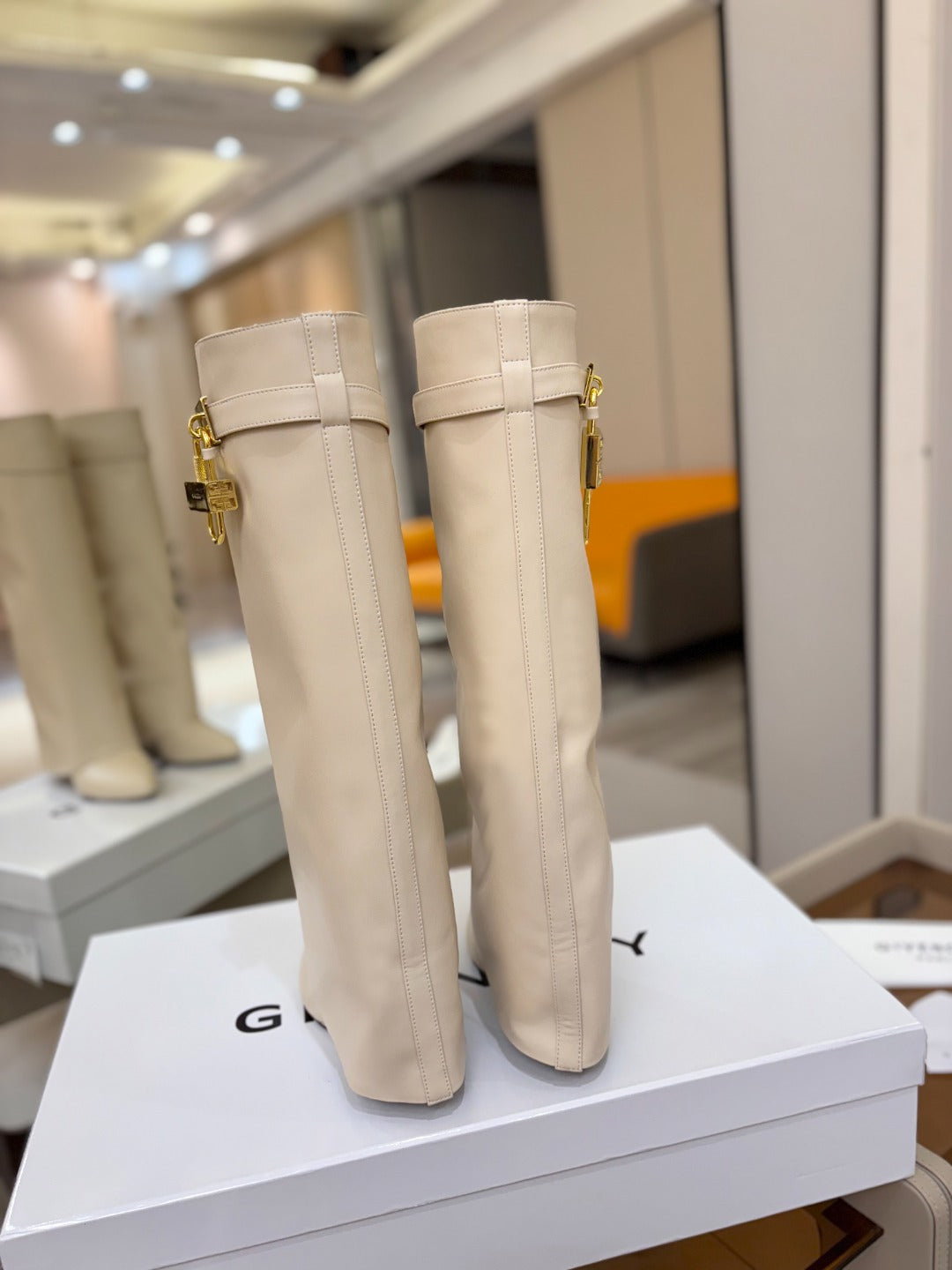 Givenchy Shark Lock Boots