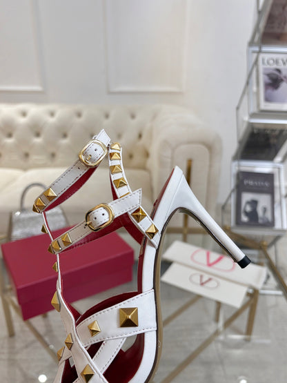 Valentino Studdy Kidskin Pumps