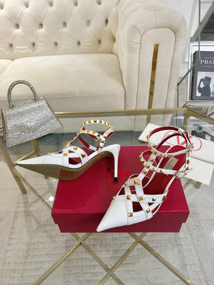 Valentino Studdy Kidskin Pumps
