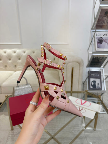 Valentino Studdy Kidskin Pumps
