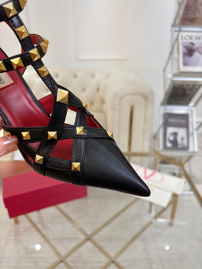 Valentino Studdy Kidskin Pumps