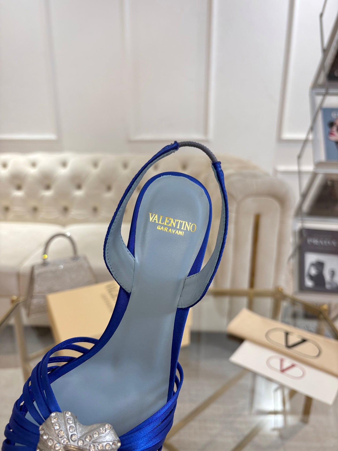 Valentino Royal Slingback Sandal
