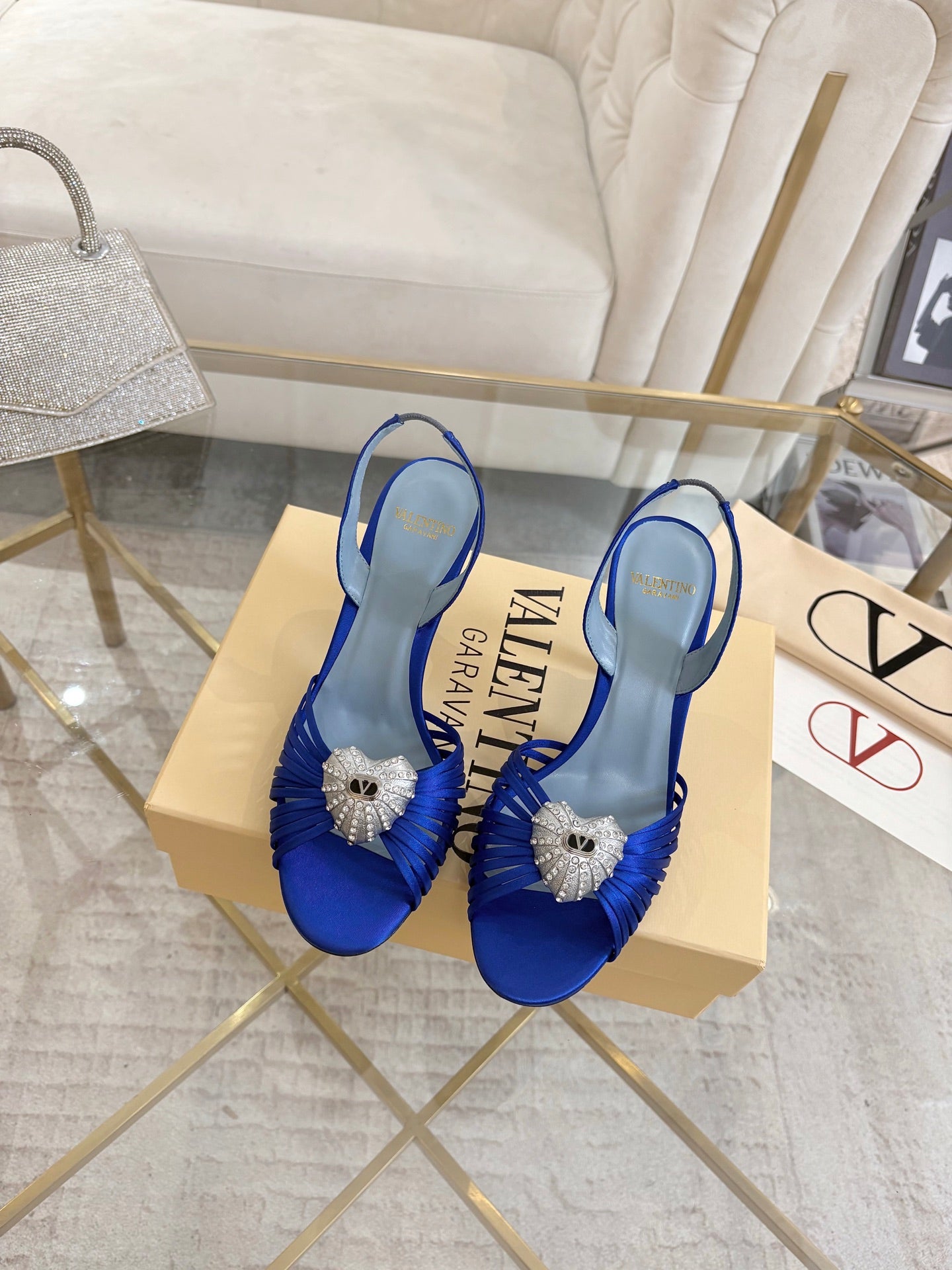 Valentino Royal Slingback Sandal
