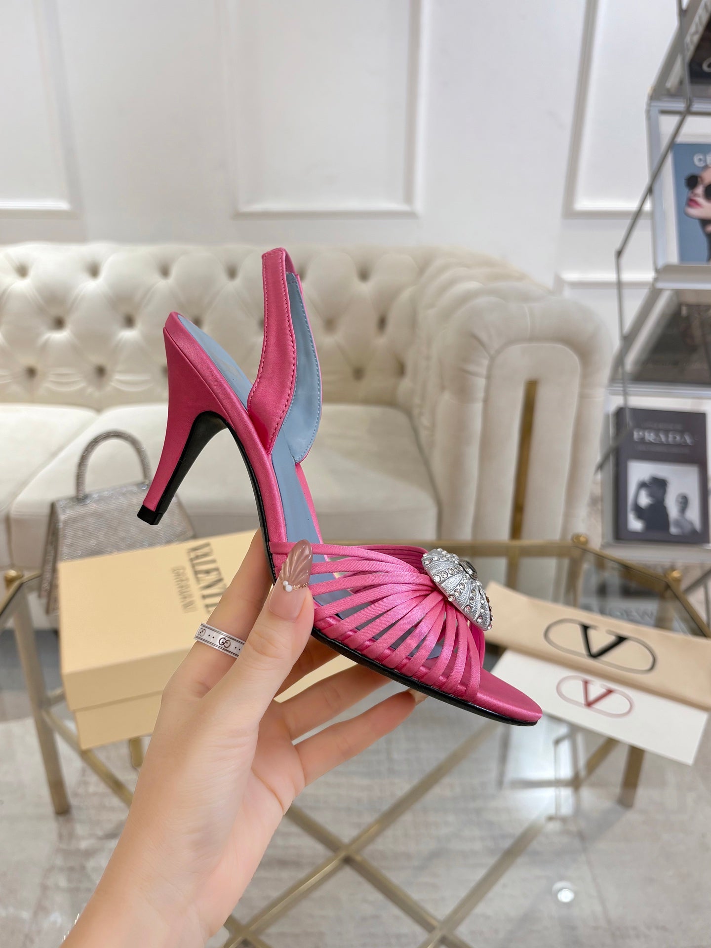 Valentino Royal Slingback Sandal