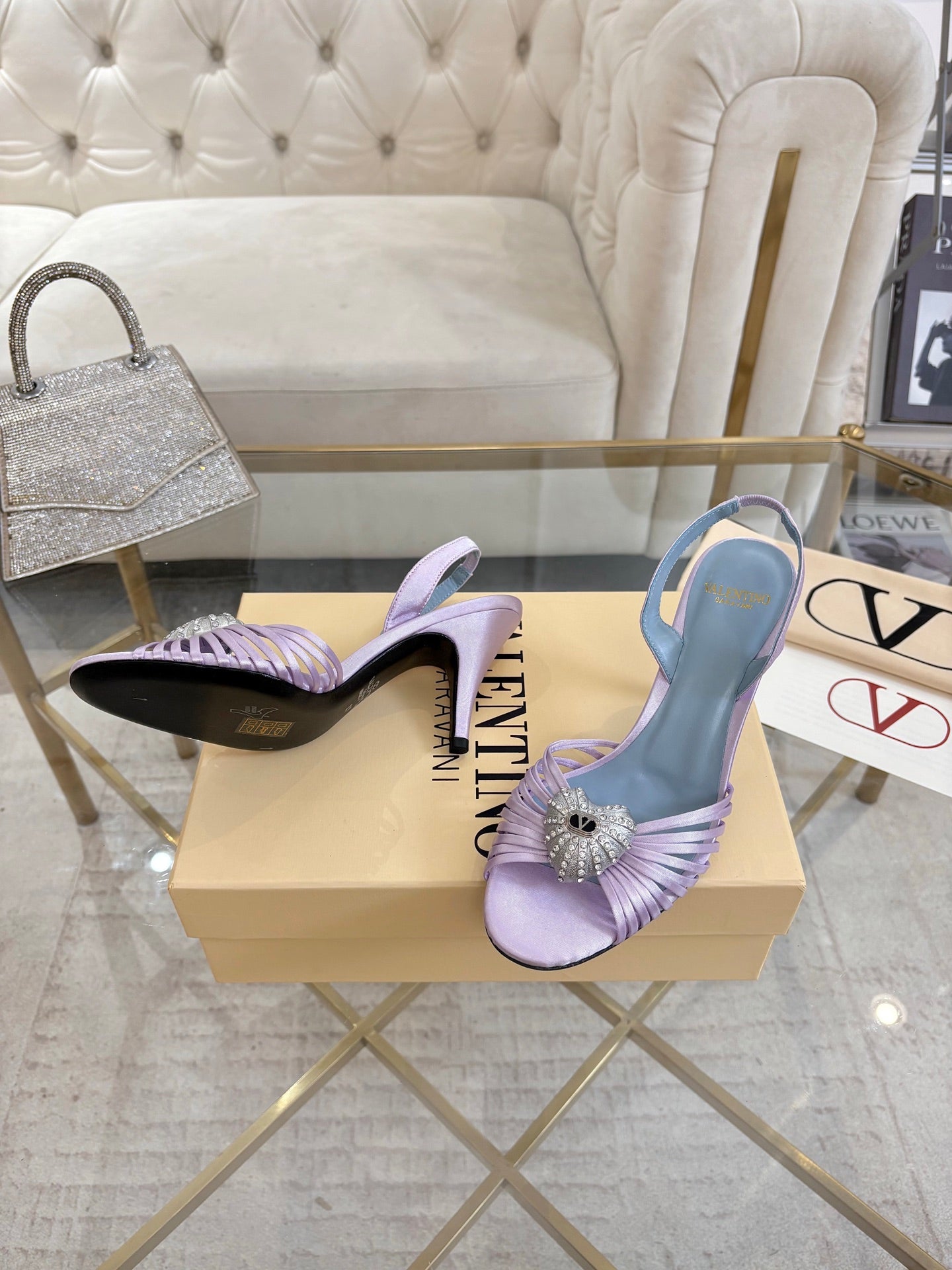 Valentino Royal Slingback Sandal