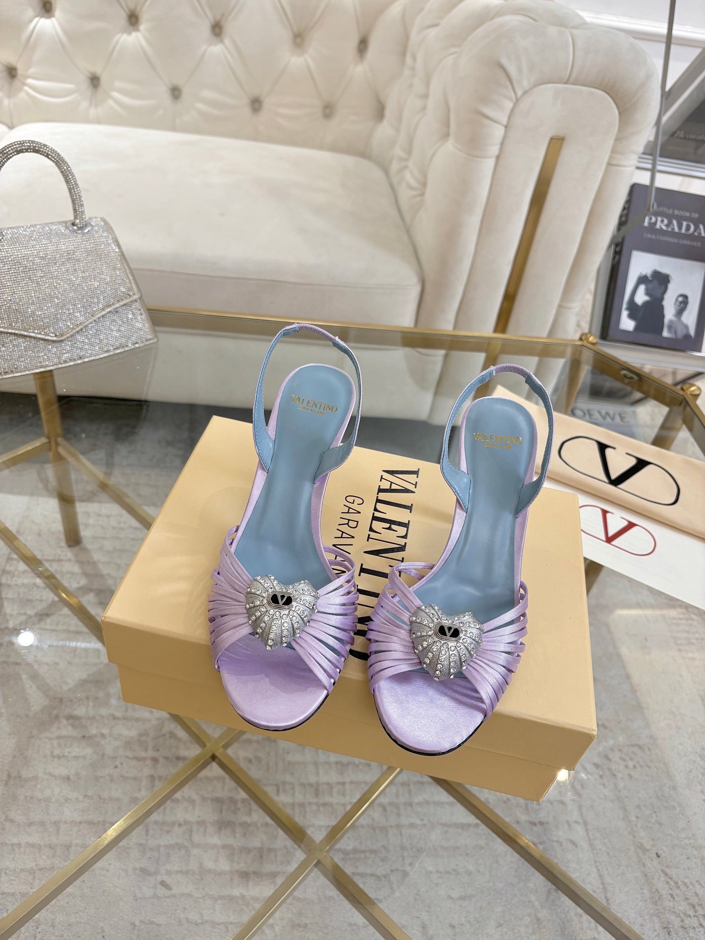 Valentino Royal Slingback Sandal