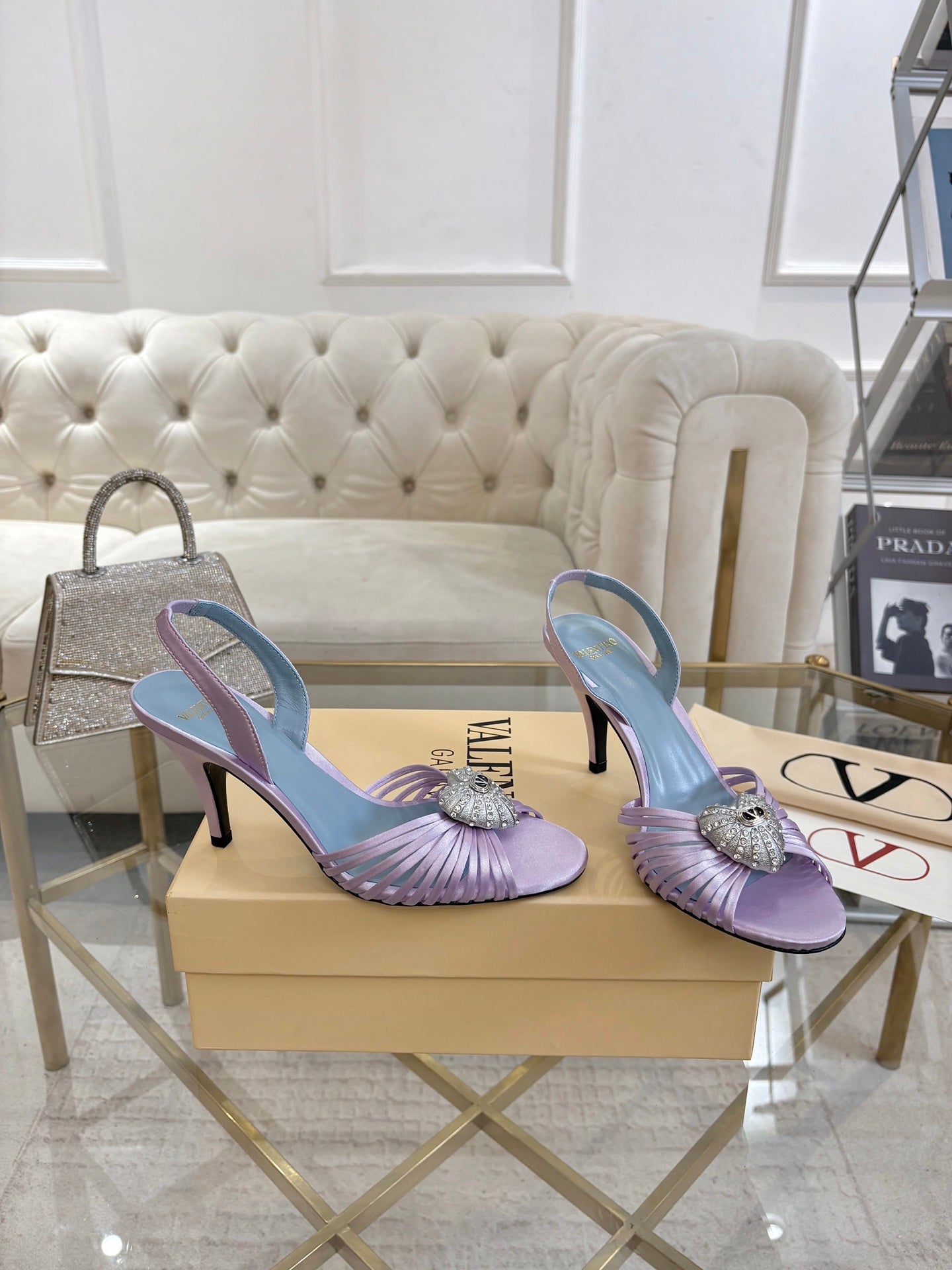 Valentino Royal Slingback Sandal