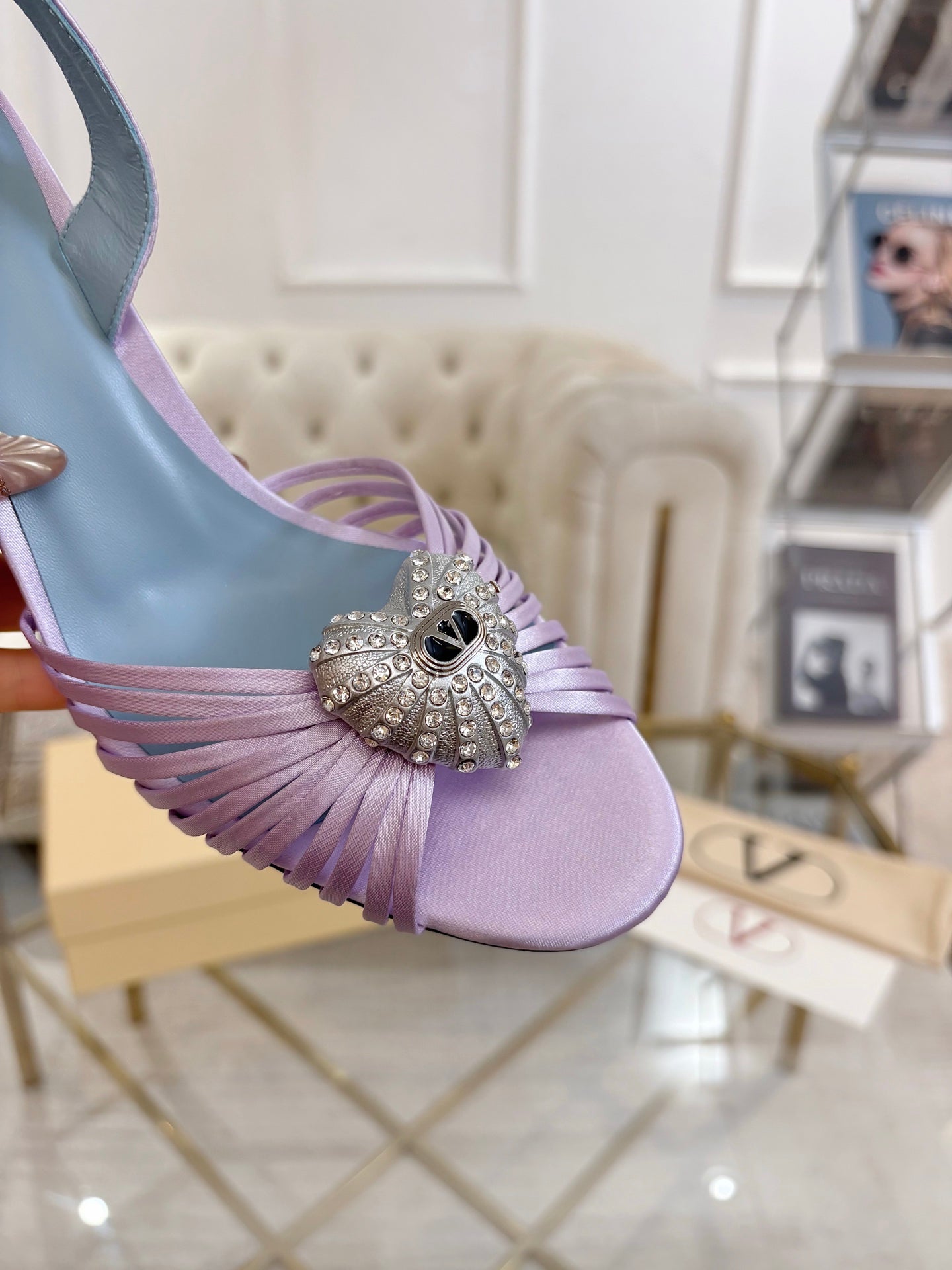 Valentino Royal Slingback Sandal