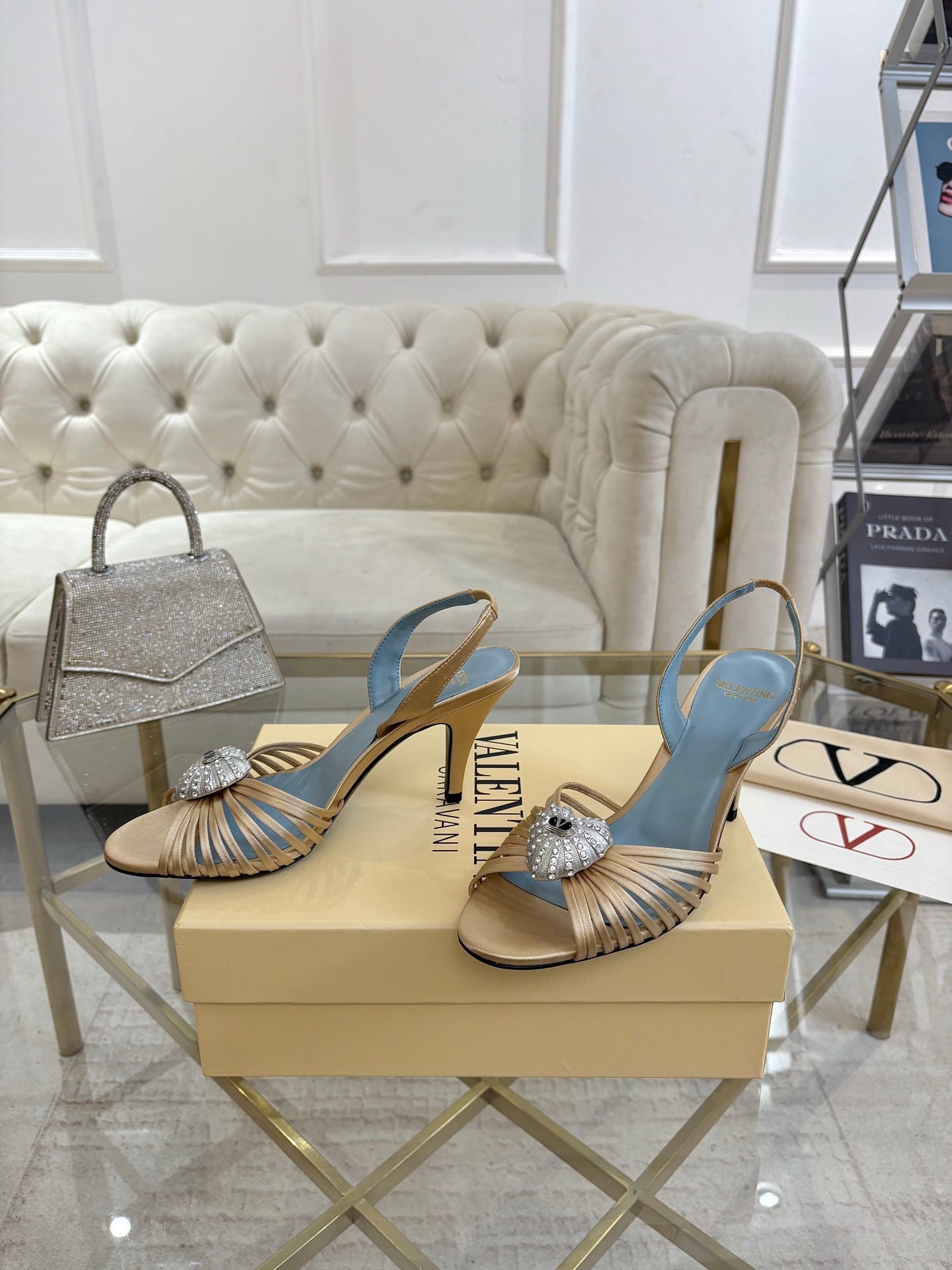 Valentino Royal Slingback Sandal