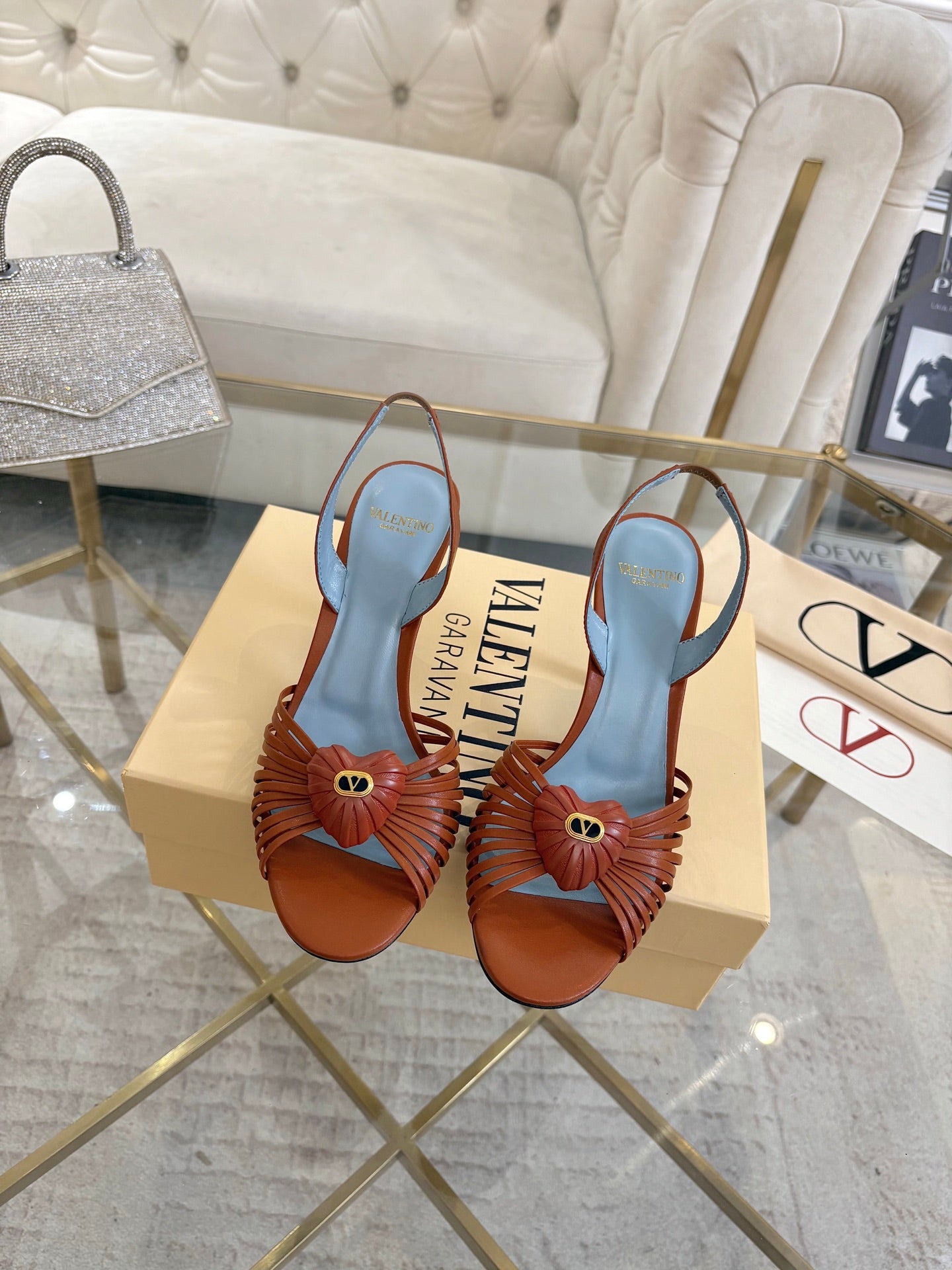 Valentino Royal Slingback Sandal