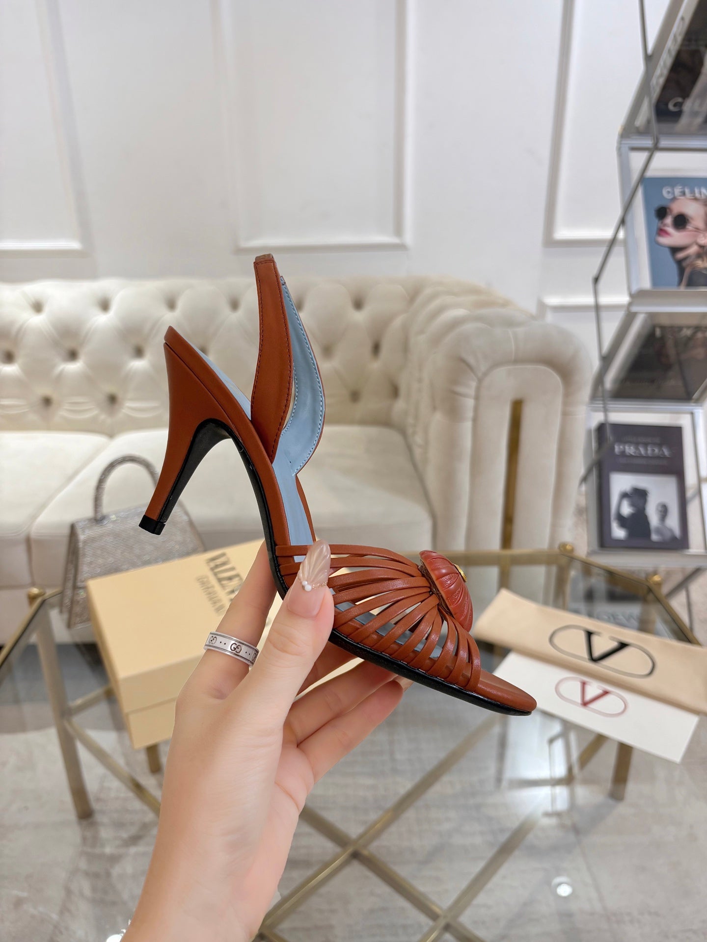 Valentino Royal Slingback Sandal