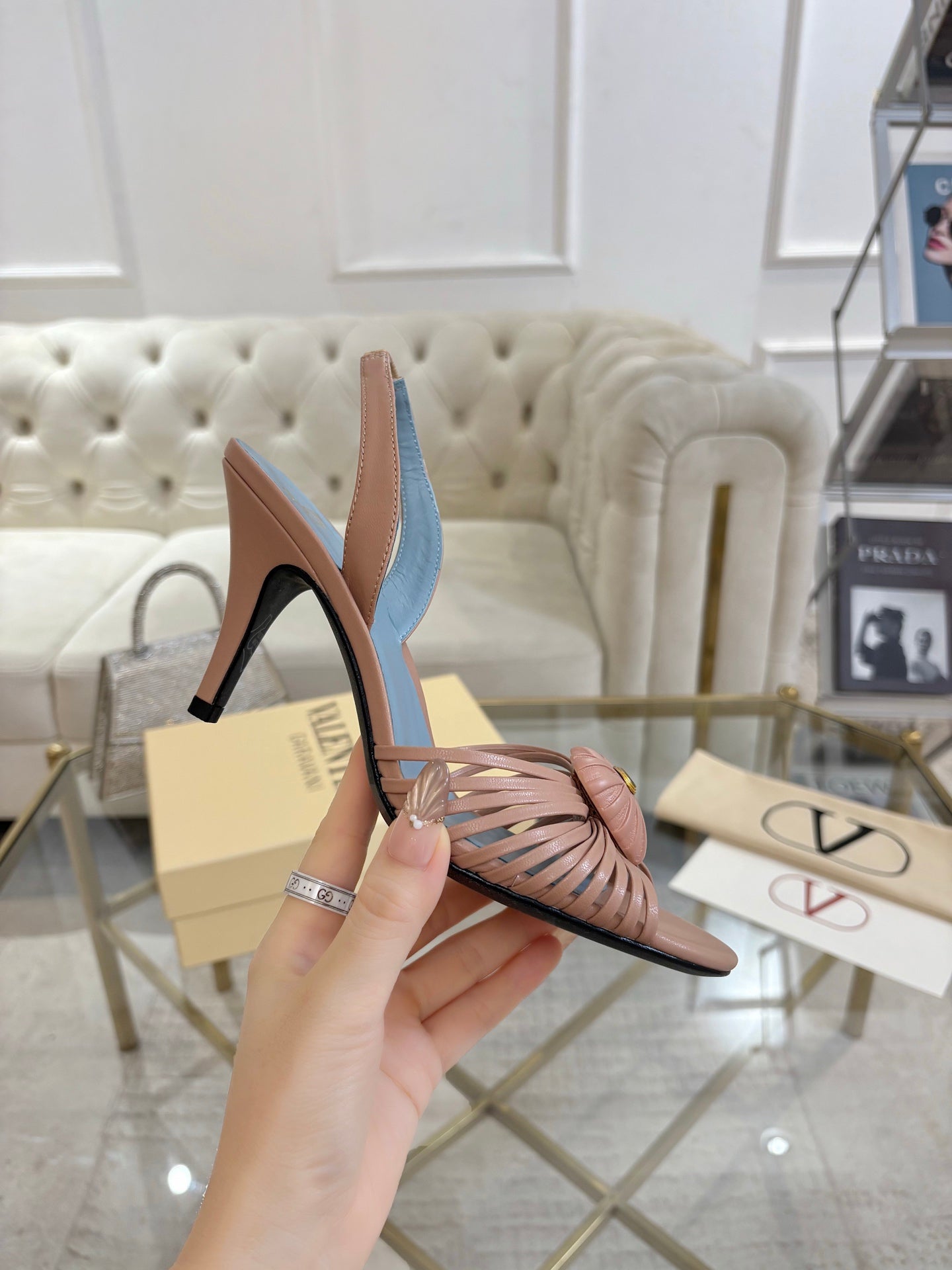 Valentino Royal Slingback Sandal