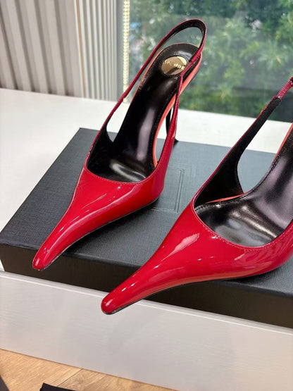 Saint Laurent Apolline Slingback Pumps
