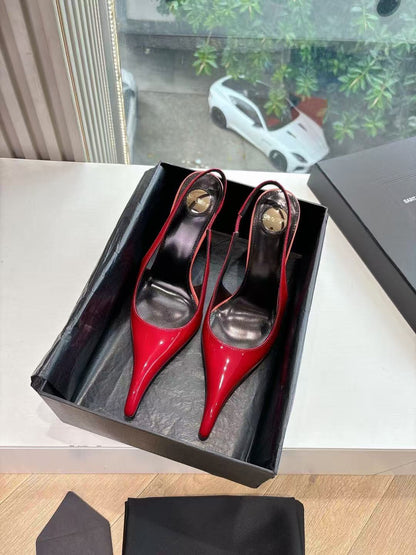 Saint Laurent Apolline Slingback Pumps