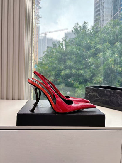 Saint Laurent Apolline Slingback Pumps