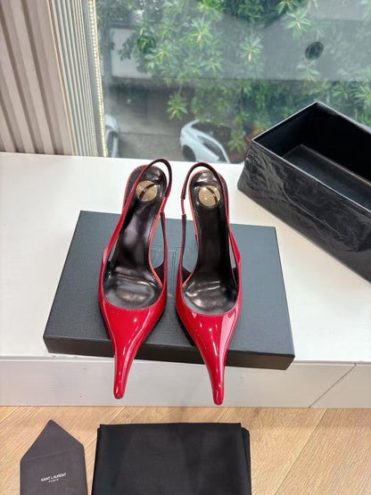 Saint Laurent Apolline Slingback Pumps