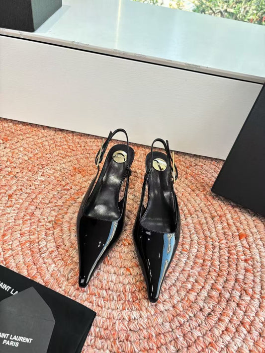 Saint Laurent Lee Slingback Pumps