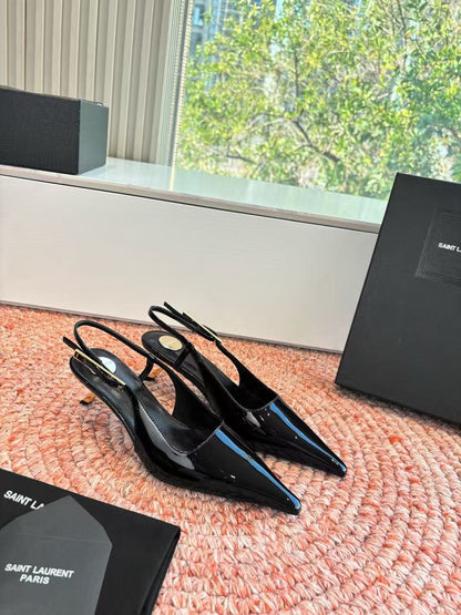 Saint Laurent Lee Slingback Pumps