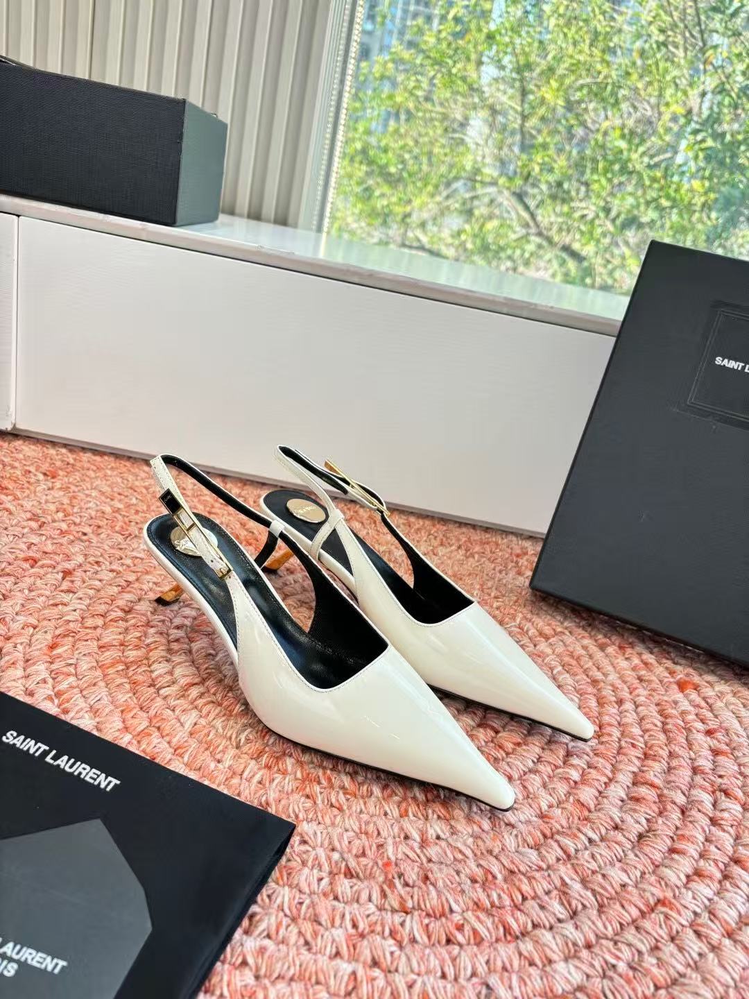 Saint Laurent Lee Slingback Pumps