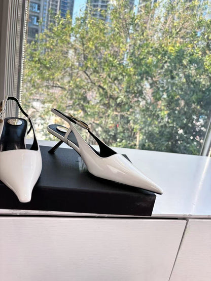 Saint Laurent Lee Slingback Pumps