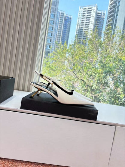 Saint Laurent Lee Slingback Pumps