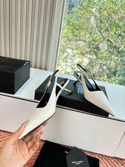 Saint Laurent Lee Slingback Pumps