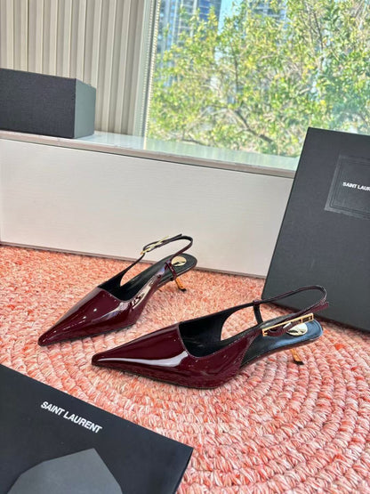 Saint Laurent Lee Slingback Pumps
