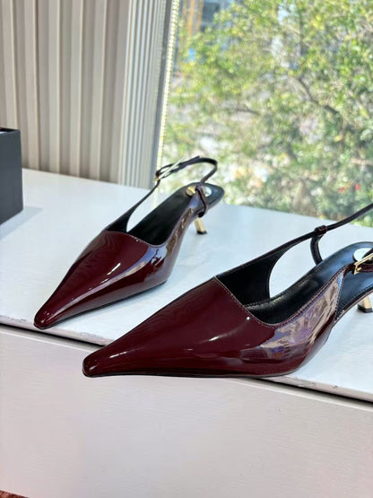Saint Laurent Lee Slingback Pumps