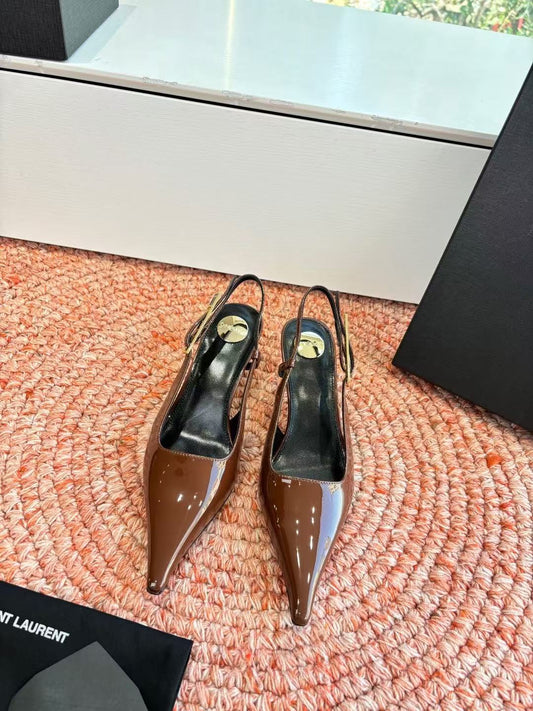 Saint Laurent Lee Slingback Pumps