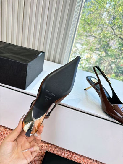 Saint Laurent Lee Slingback Pumps
