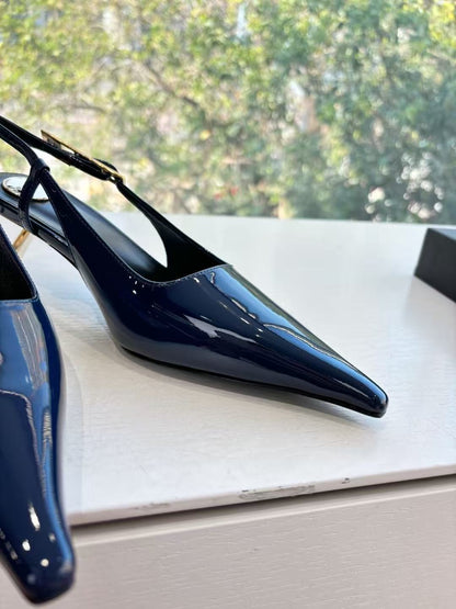 Saint Laurent Lee Slingback Pumps