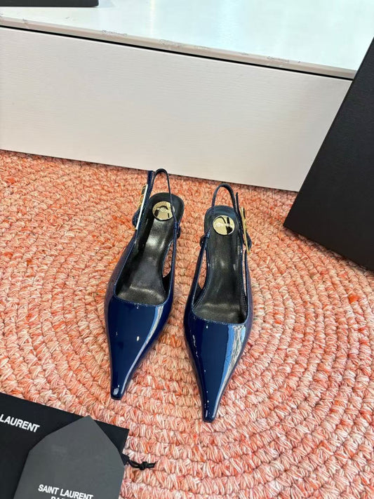 Saint Laurent Lee Slingback Pumps
