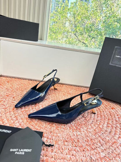 Saint Laurent Lee Slingback Pumps