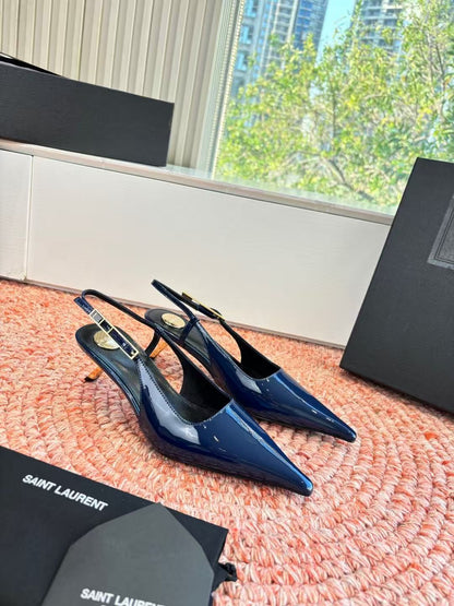 Saint Laurent Lee Slingback Pumps
