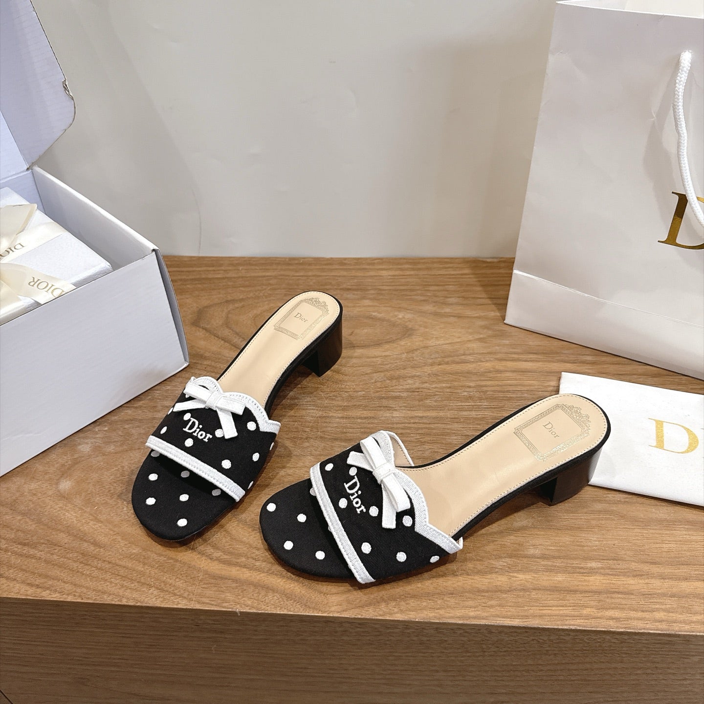 Christian Dior Dway Heeled Slide