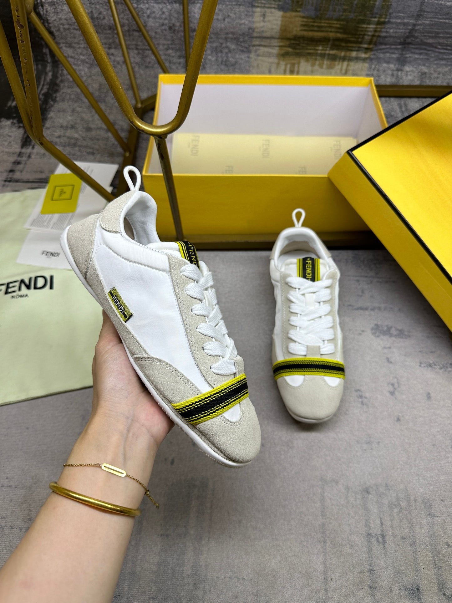Fendi Wrap Trainers