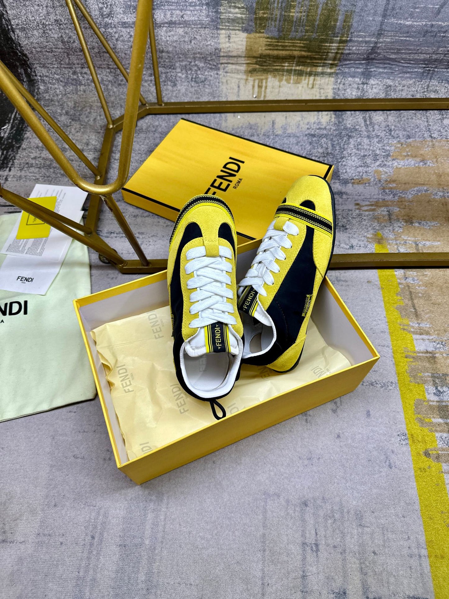 Fendi Wrap Trainers